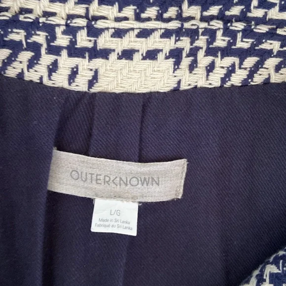 Outerknown Blue and White Plaid Jacket - Picture 8 of 11